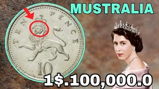Most Valuable Rare UK 10 Pence Coins Worth Big Money Make You Rich Old Coins Value ?