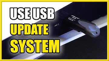 How to UPDATE PS5 System SOFTWARE with USB DRIVE (FIX Update Errors)