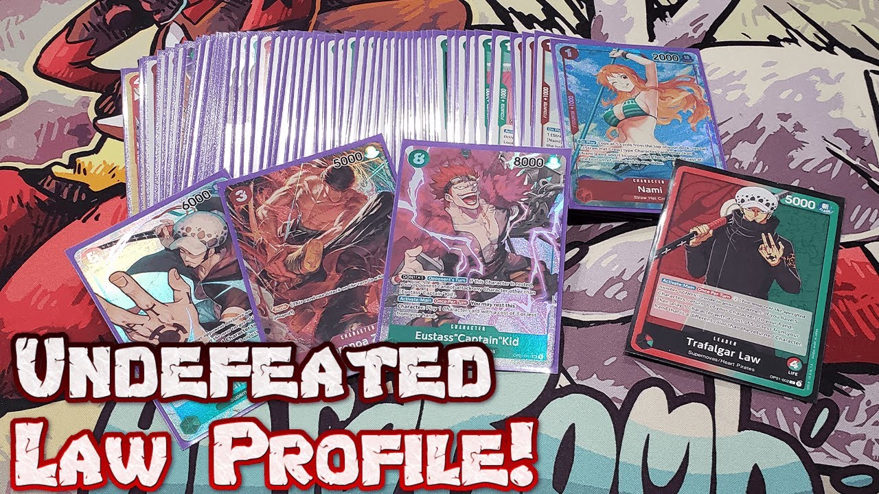 I ve Topped A Few Locals With This List One Piece TCG Trafalgar Law 