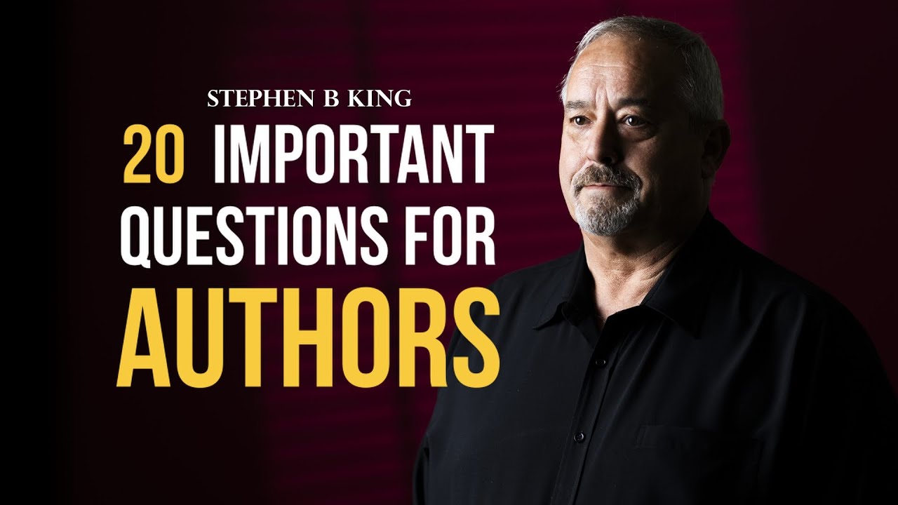 20 Crucial Questions Authors Should Answer! - YouTube