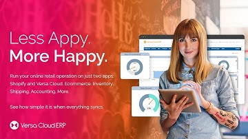 Versa Cloud ERP for eCommerce