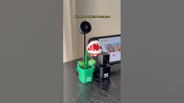 The HORI Nintendo Switch 2 Piranha Plant camera/black model have a 480p resolution & a great design