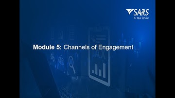 SARS Tax Practitioner Readiness Programme Module 5: Channels of Engagement - 2025