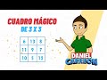 Cuadro magico de 3x3   como resolver un cuadro magico 3x3 super facil para principiantes