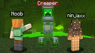 J'ai troll un Noob avec une Cave Radioactif sur Minecraft..
