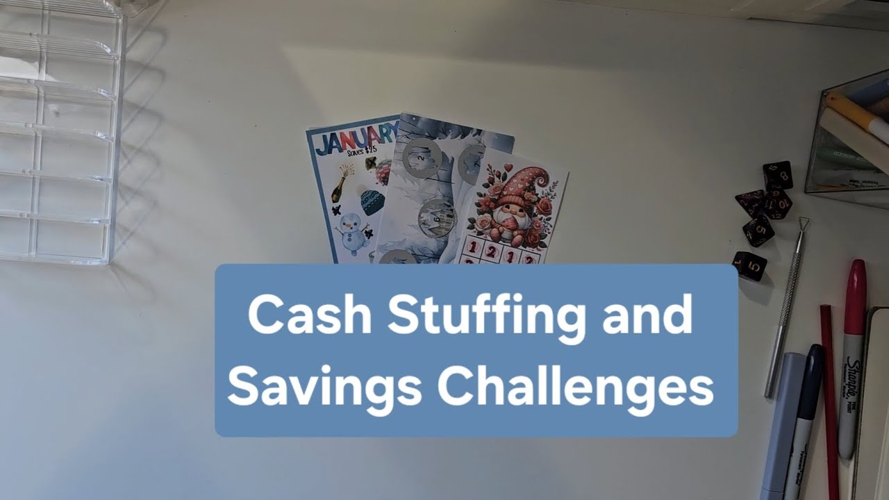 Jan wk 5 | Cash Stuffing and Savings Challenges | Low income 