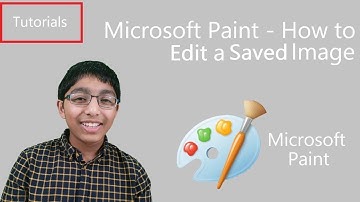 Windows Applications - How to Edit a Saved Image in Microsoft Paint