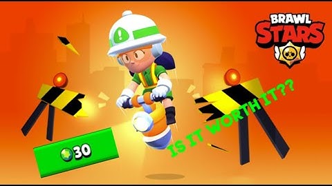 Is the new skin CONSTRUCTOR JACKY worth it in brawl stars??(showdown gameplay)