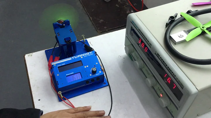 iflight the force 2207 2700KV thrust test