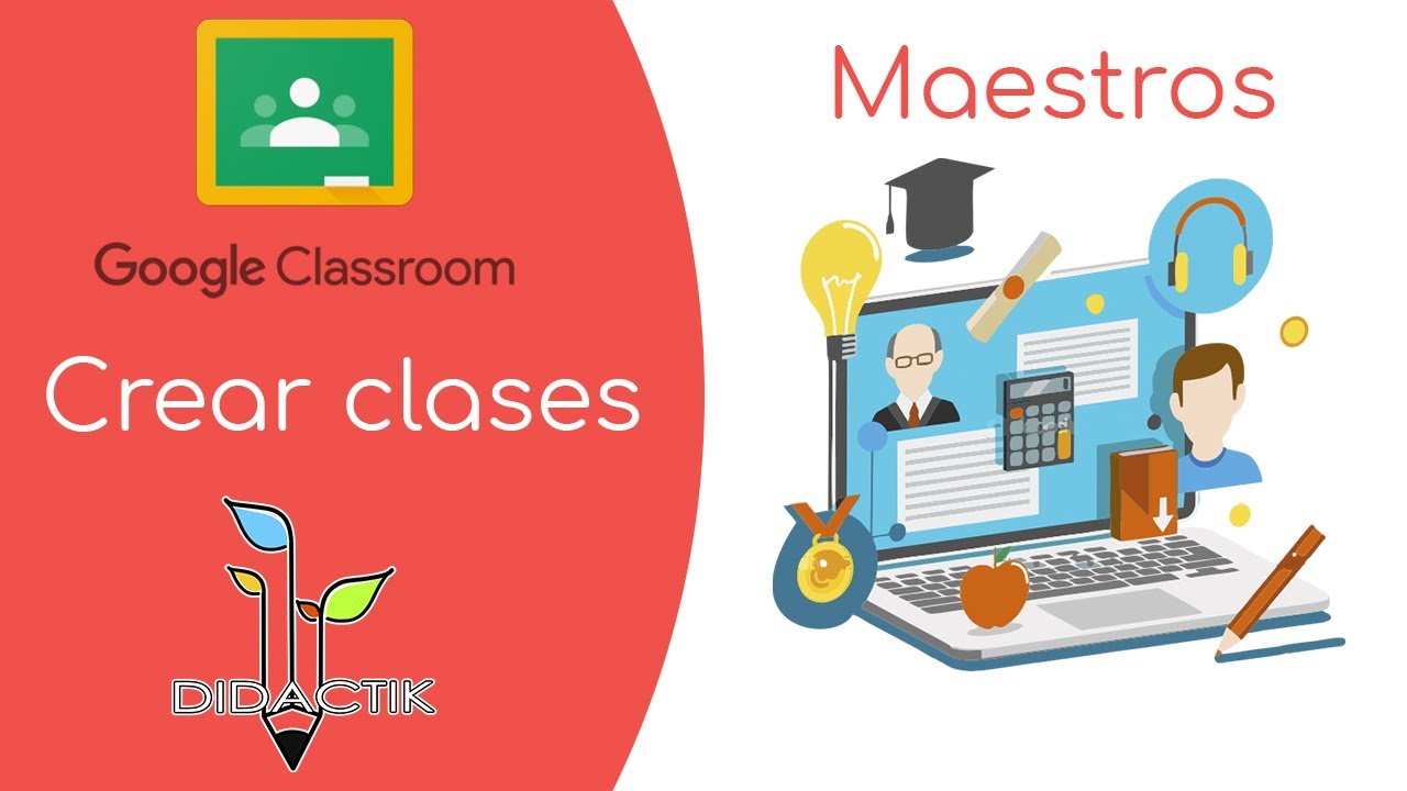 Google Classroom 2020 CREAR CLASE Tutorial  en español para profesores / maestros.