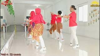 SABANG SAMPAI MERAUKE | LINEDANCE | INTERMEDIATE LEVEL | MINARMA GROUP | DEMO