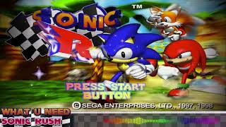 Sonic Rush - What U Need (1997 Sonic R Vibe | AI Remix)