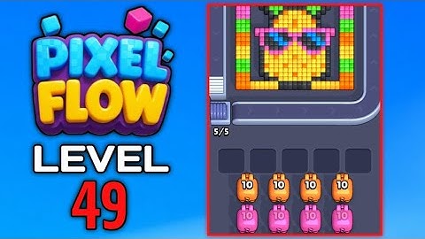 Pixel Flow Hard Level 49