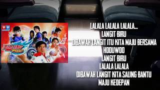 Video lirik Lagu penutup serial blazing teens versi indonesia