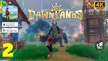 Dawnlands Gameplay Walkthrough (Android, iOS) - Part 2#teltraxgaming