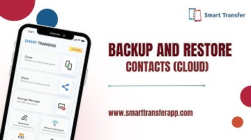 Backup & Restore Contacts in Seconds | Smart Transfer