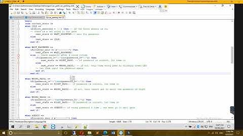 Parking car project code by VHDL - Part 1 || Coding VietNam