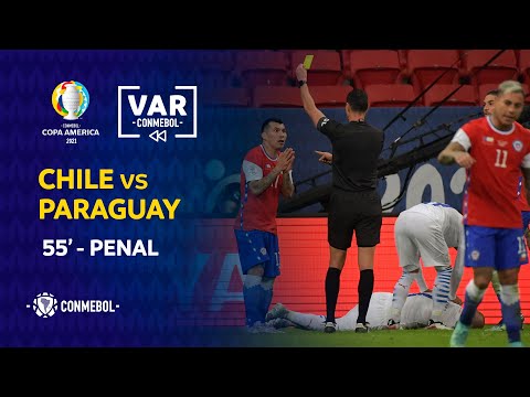 Copa América | Revisión VAR | CHILE vs PARAGUAY | Minuto 55