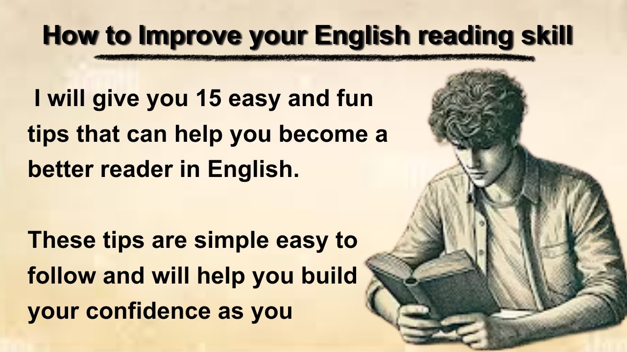 How to improve English reading skills || Why reading is must || learn ...