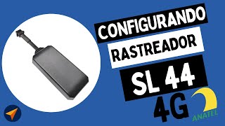 RASTREADOR VEICULAR SL 44 4G COMO CONFIGURAR É BOM 