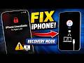 iPhone Unavailable? How to Put iPhone in Recovery Mode (Step-by-Step Fix)