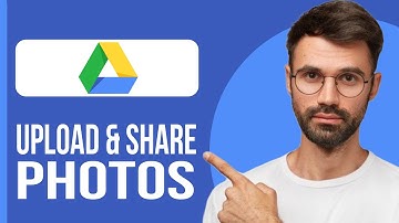 How To Upload Photos In Google Drive and Share Link  - 2025