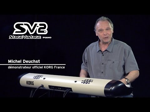 Démo du KORG SV-2 par Michel Deuchst (vidéo de La Boite Noire)