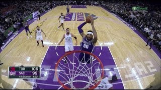 Willie Cauley-Stein Flying Dunk vs. Raptors [07.11.18.]