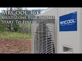 Full Installation | 36000 BTU Mini Split AC Unit, Step By Step | DIY |