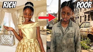 SPOILED RICH GIRL Becomes SUPER POOR! Kicked Out Of Her Mansion! 😱