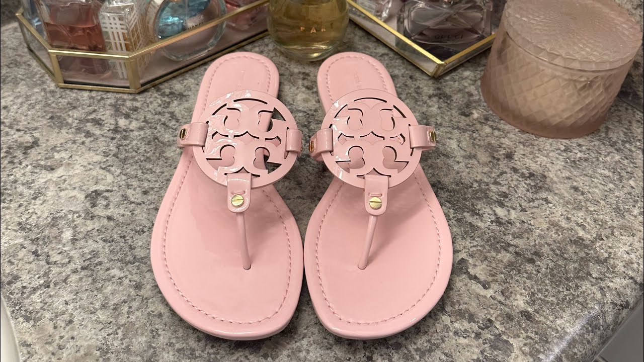 Tory Burch Unboxing | Miller sandals | Petunia - YouTube