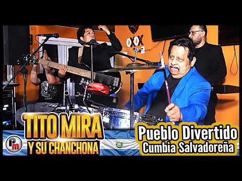 🇸🇻 "Pueblo Divertido" (Cumbia Salvadoreña) Tito Mira y su Chanchona en Pulgarcito 503 Tampa