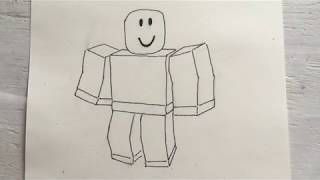 R15 1 0 Tutorial Roblox Drawing Tutorial Youtube - how to draw roblox characters noob