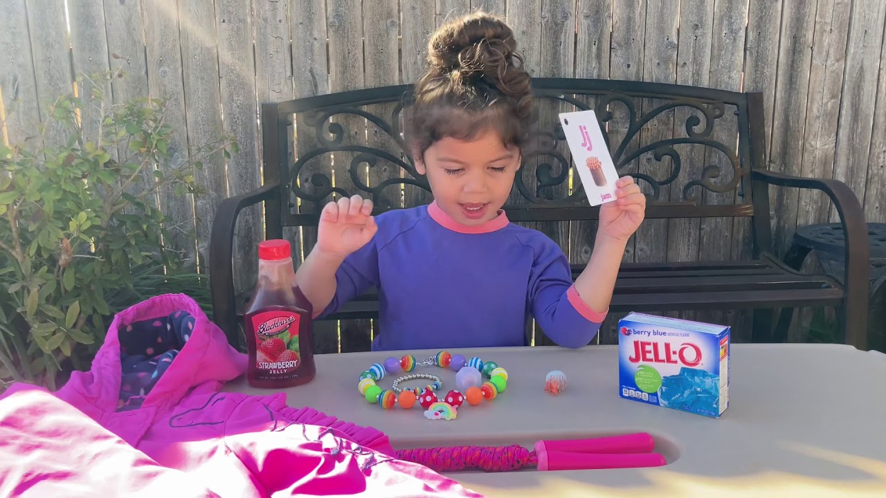 J is for Jelly -Learn the alphabet with 4 year old Summer Lynn