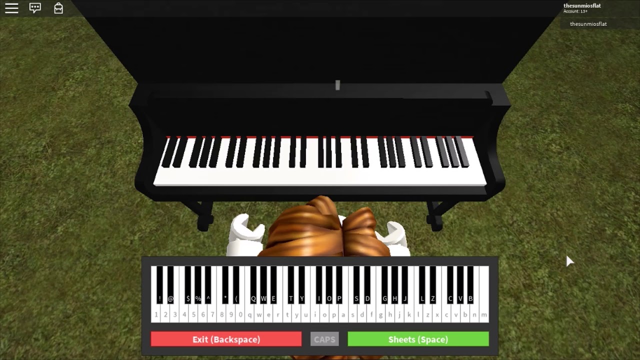 Roblox Royale High Piano Sheet Music Faded