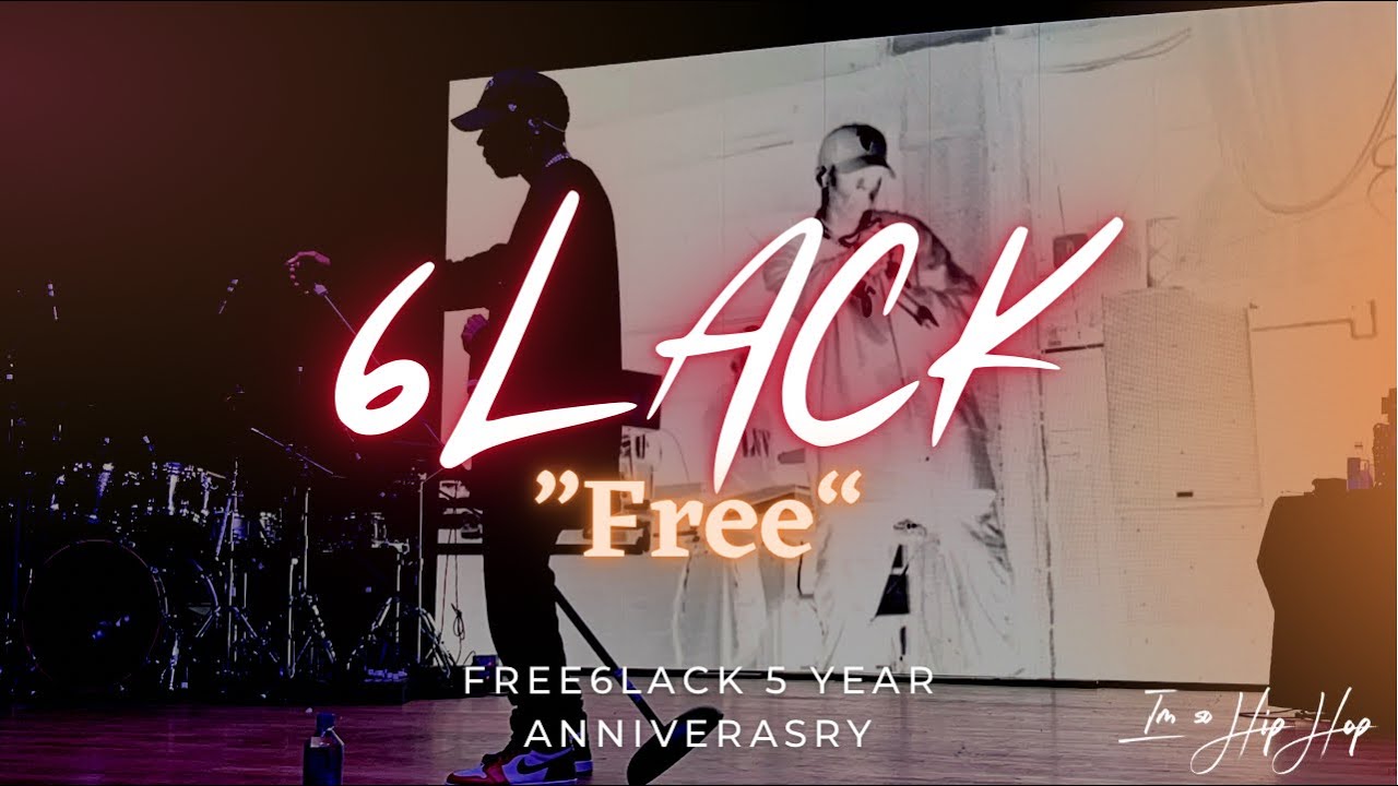 6LACK x Free - LIVE in Atlanta 🔥 