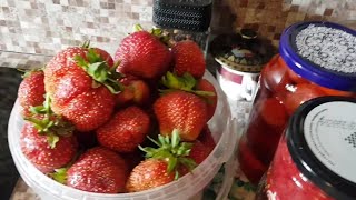 Клубника🍓заготовки в зиму/Поговорим...