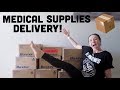 ♡ Medical Supplies: Delivery, Unboxing & Restock [CC] | Amy Lee Fisher ♡