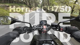 First-Person POV | Honda Hornet CB750 with Arrow Indy Exhaust