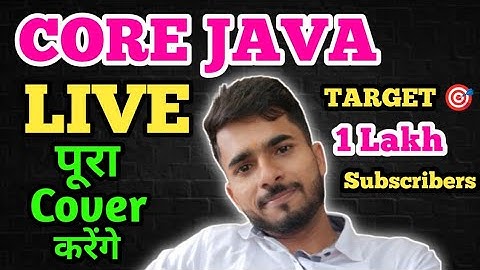 Java Interview Preparation 💯  | Live With Aadiandjava| aadiandjava #live #youtube