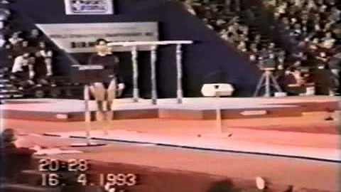 23rd AA HUN Krisztina Molnar V   1993 World Gymnastics Championships 9 368