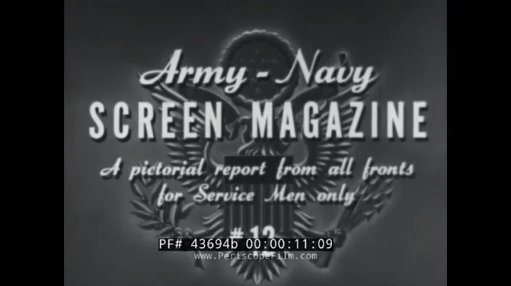 ARMY NAVY SCREEN MAGAZINE   UNIVERSITY OF VIRGINIA...