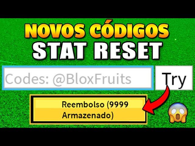 NOVO CÓDIGO BUGADO + TODOS OS CÓDIGOS DE RESET STATUS DO BLOX