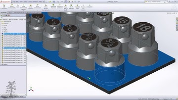 SolidWorks mold tools - cavity