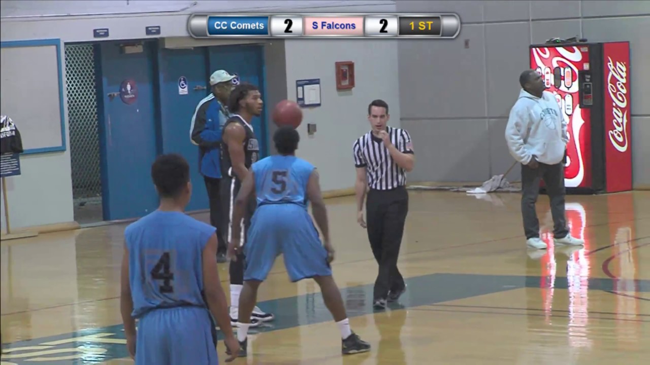 1/8/14 Contra Costa Comets vs Solano Falcons Men's College Basketball ...