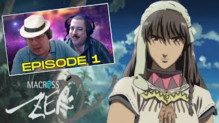 SFR: Macross Zero (Episode 1) The Ocean, The Wind, And... REACTION!