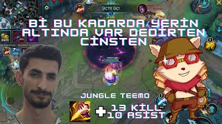 Bu Kadarda Yeri̇n Altinda Wild Rift Teemo Jungle Orman 