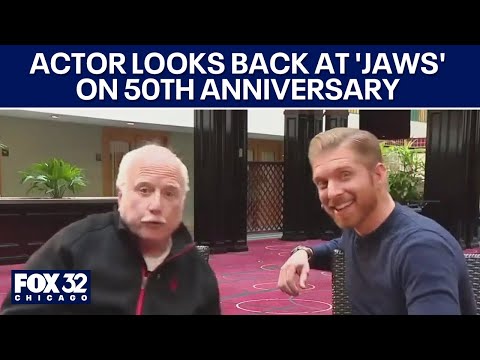 Actor Richard Dreyfuss looks back at 'Jaws' on 50th anniversary