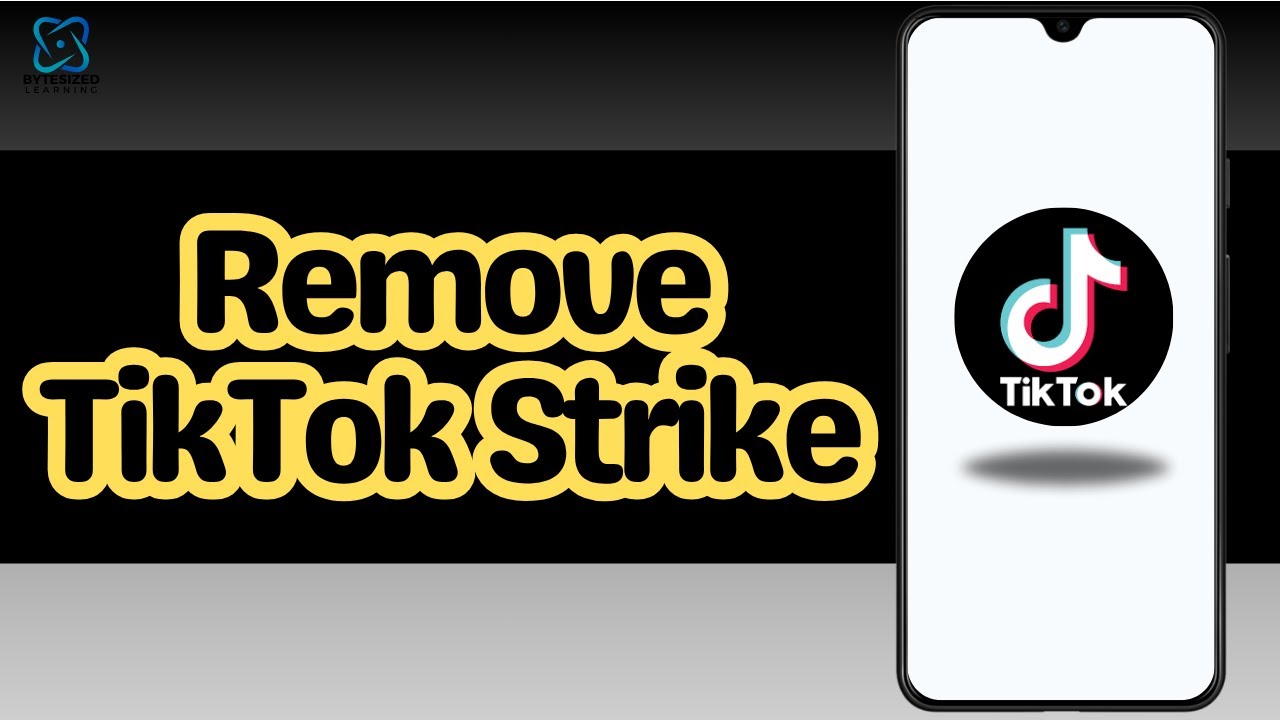 How to Remove TikTok Strike