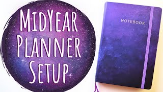 Midyear Bullet Journal Setup | 2024 Planner Setup